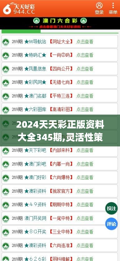 2024年天天彩精准资料|绝对经典解释落实_高效版220.293